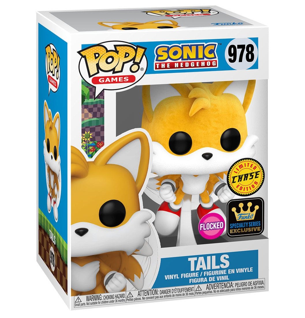 Sonic The Hedgehog Funko POP! Tails (Flying) & Chase Variant (978) - Loaded Dice