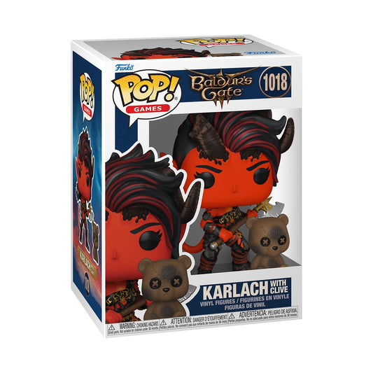 Baldur's Gate Funko POP! Karlach & Clive 9cm - Loaded Dice