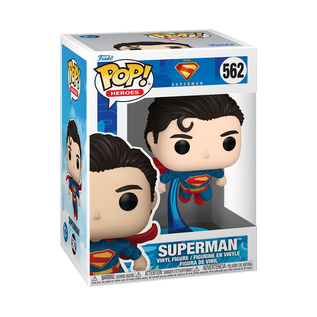 Superman (2025) Funko POP! Superman 9cm (562) - Loaded Dice
