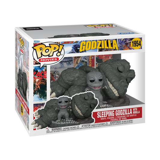 Godzilla Super Sized Funko POP! Sleeping Godzilla with Minilla 15cm (1954) - Loaded Dice
