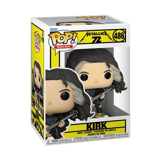 Metallica Funko POP! Kirk (72 Seasons) 9cm (486) - Loaded Dice