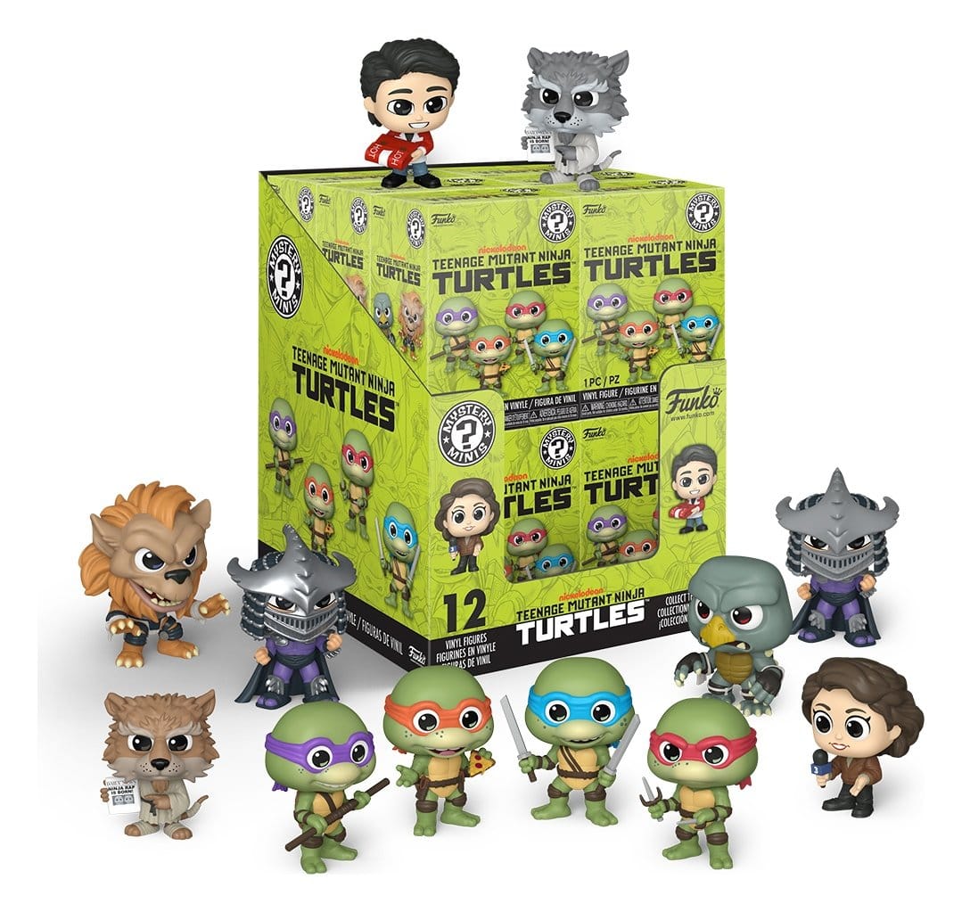 Teenage Mutant Ninja Turtles Funko Mini Figures 5cm - The Secret of the Ooze