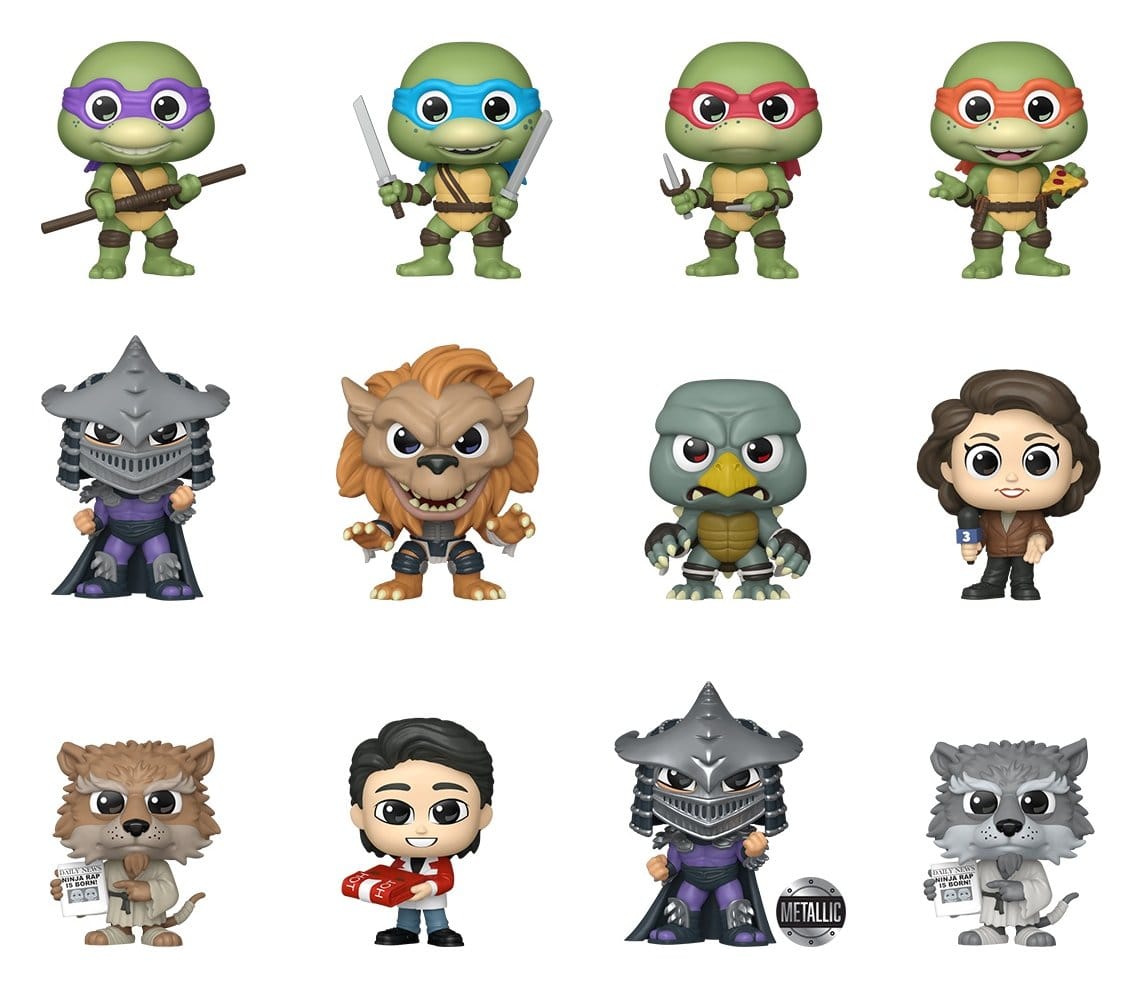 Teenage Mutant Ninja Turtles Funko Mini Figures 5cm - The Secret of the Ooze