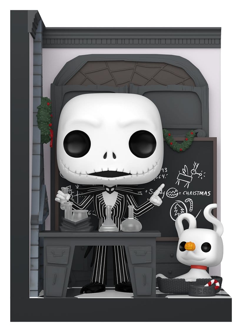 Nightmare Before Christmas Funko POP! Nooks Vinyl Figure Jack Skellington's Room 9cm - Loaded Dice