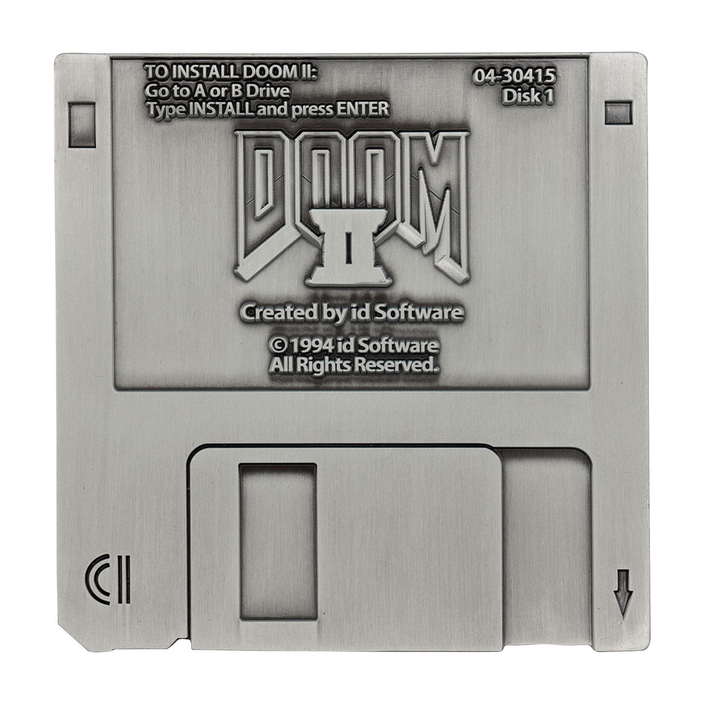 Doom 2 Replica Arena Floppy Disk Limited Edition - Loaded Dice