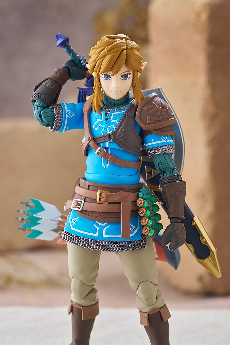 Zelda Tears of the Kingdom Link Figma Action Figure - DX Edition - Loaded Dice