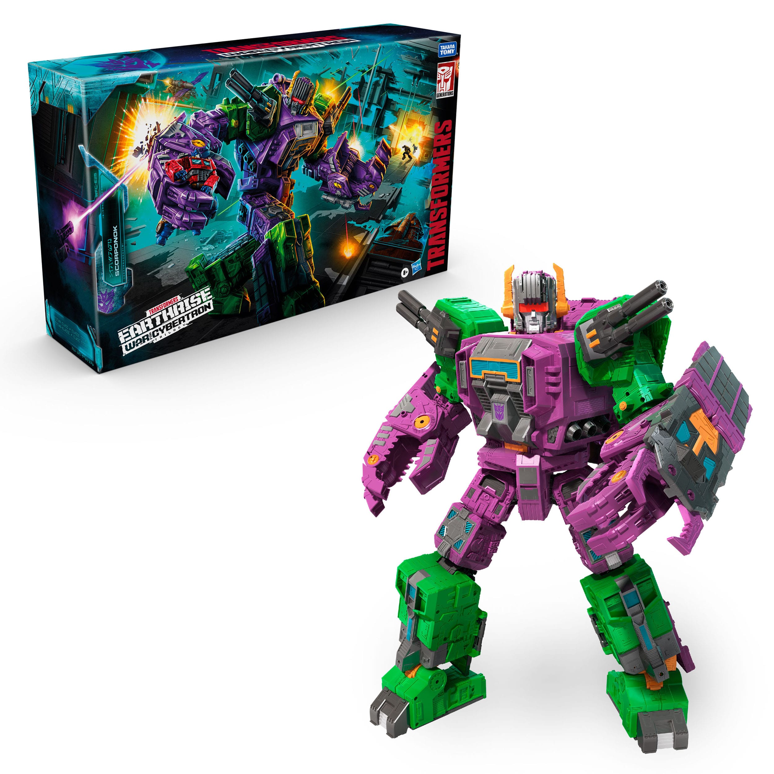Transformers Generations War for Cybertron: Earthrise Titan Class Action Figure Scorponok 53cm - Loaded Dice