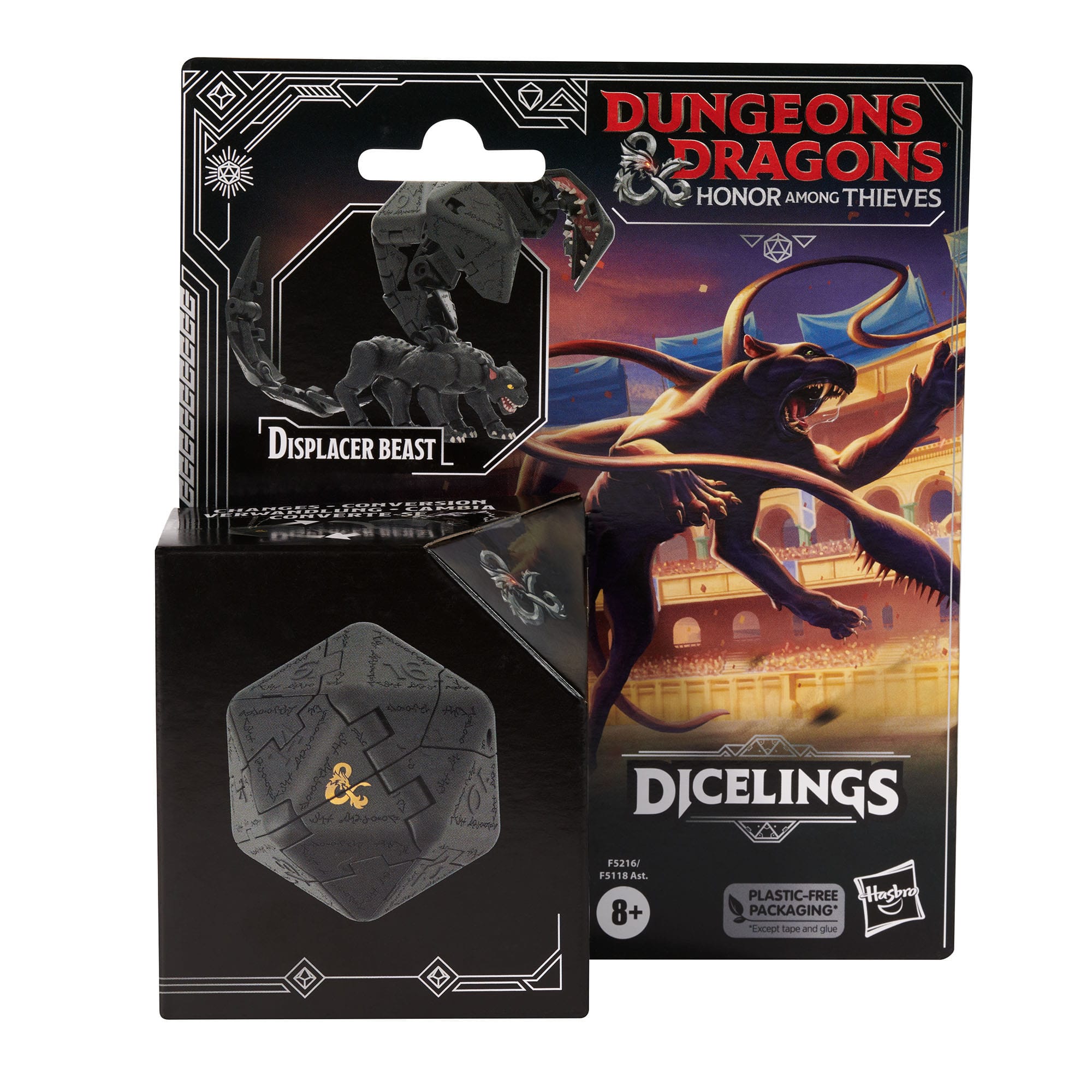 Dungeons & Dragons: Honor Among Thieves Dicelings Action Figure Displacer Beast - Loaded Dice Barry Vale of Glamorgan CF64 3HD