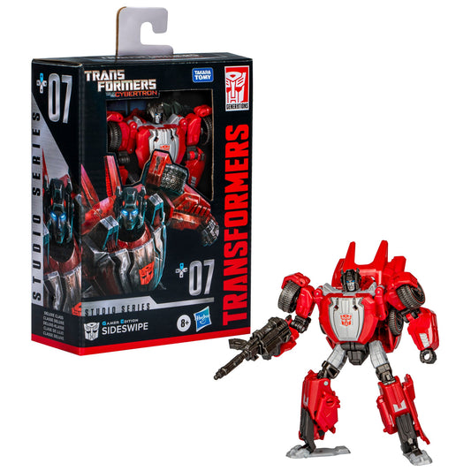 Transformers: War for Cybertron Studio Series Deluxe Class Action Figure Gamer Edition Sideswipe 11cm - Loaded Dice