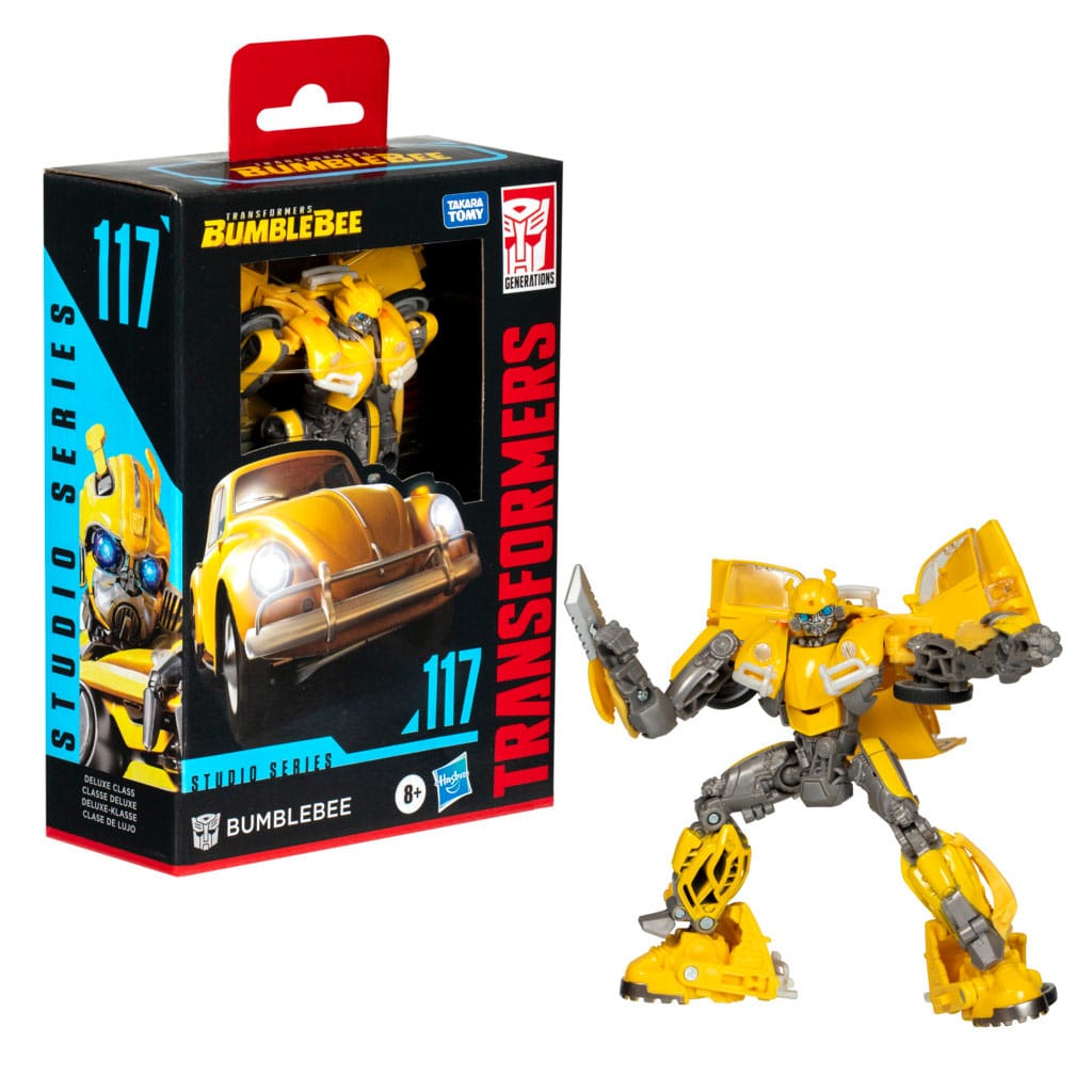 Transformers: Bumblebee Generations Studio Series Deluxe Class Action Figure Bumblebee 11cm - Loaded Dice