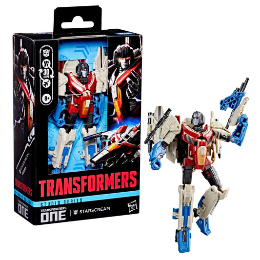 Transformers One Studio Series Deluxe Class Action Figure Starscream 11cm - Loaded Dice