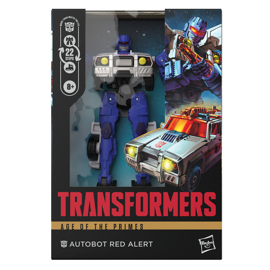 Transformers Age of the Primes Voyager Class Action Figure The Thirteen Autobot Red Alert 18cm - Loaded Dice