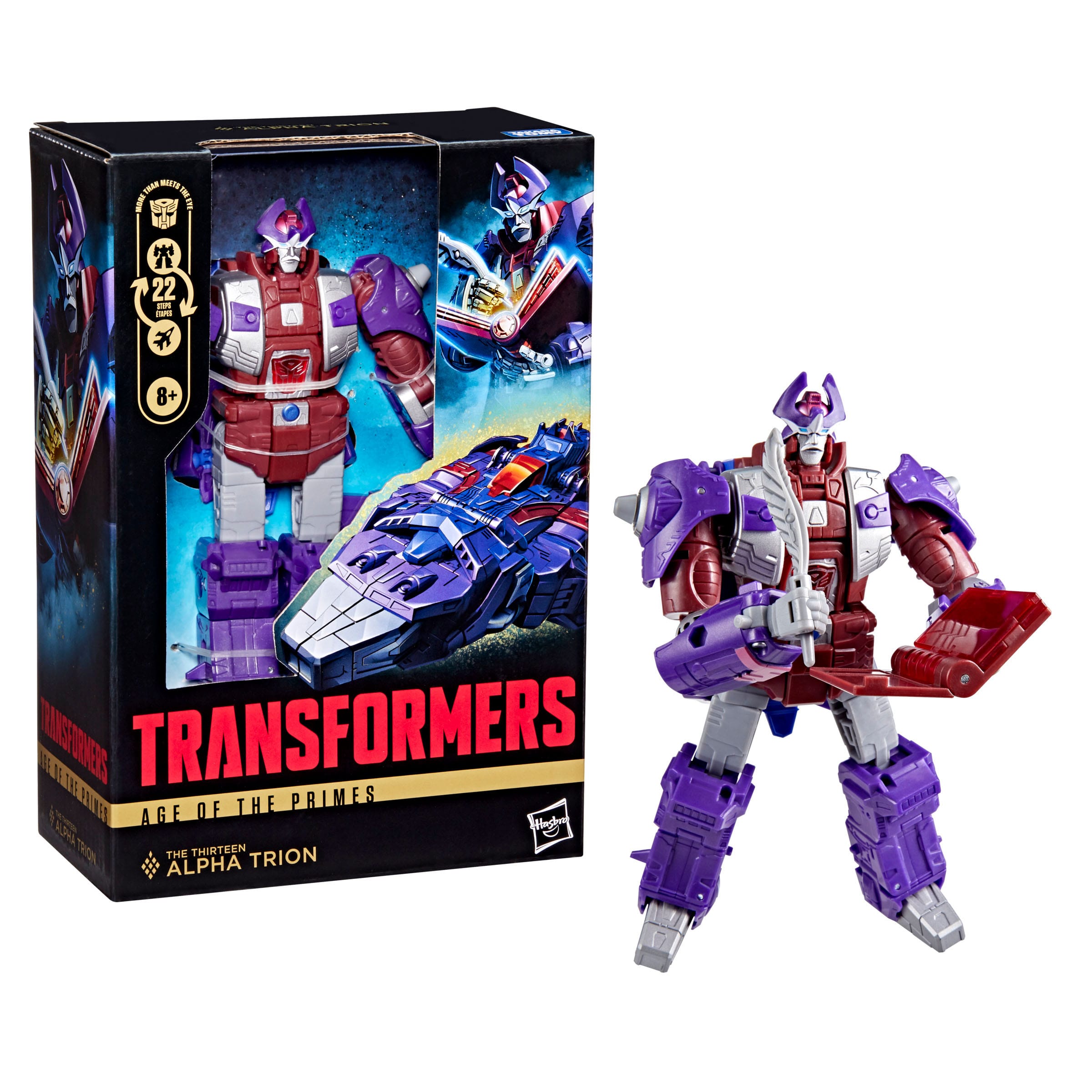 Transformers Age of the Primes Voyager Class Action Figure The Thirteen: Alpha Trion 18cm - Loaded Dice
