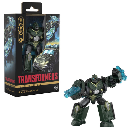 Transformers Age of the Primes Deluxe Class Action Figure The Thirteen Alchemist Prime 14cm - Loaded Dice
