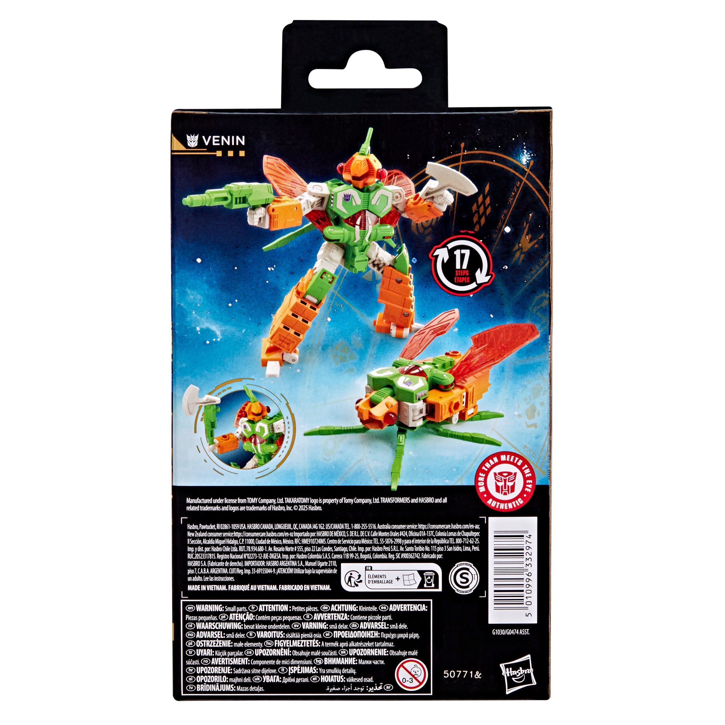 Transformers Age of the Primes Deluxe Class Action Figure Venin 14cm - Loaded Dice