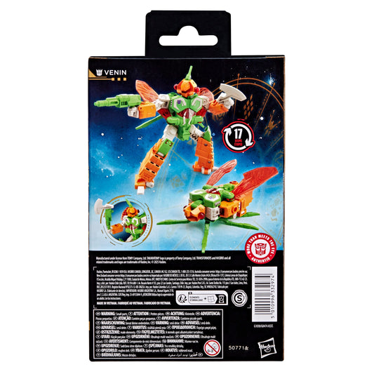 Transformers Age of the Primes Deluxe Class Action Figure Venin 14cm - Loaded Dice