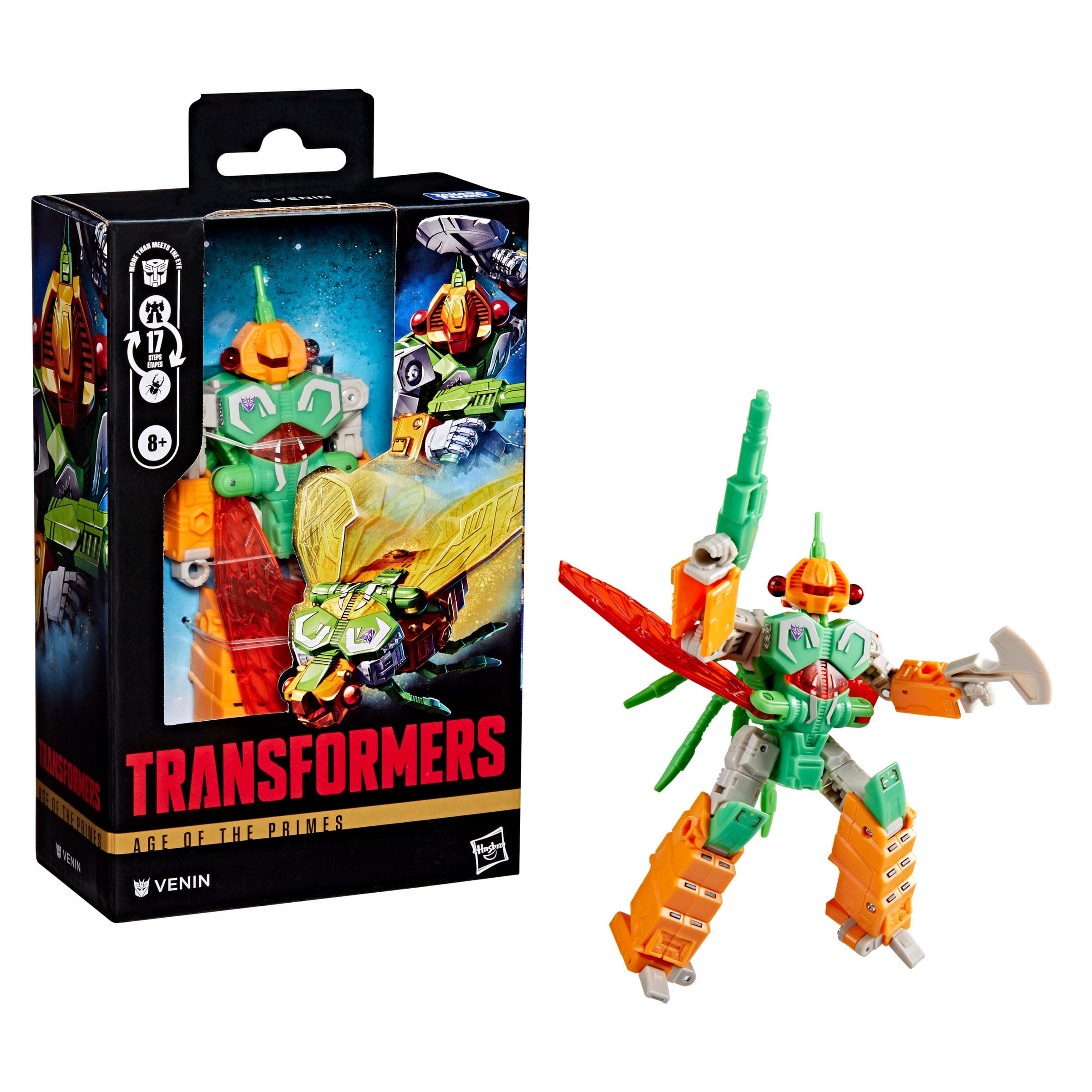 Transformers Age of the Primes Deluxe Class Action Figure Venin 14cm - Loaded Dice