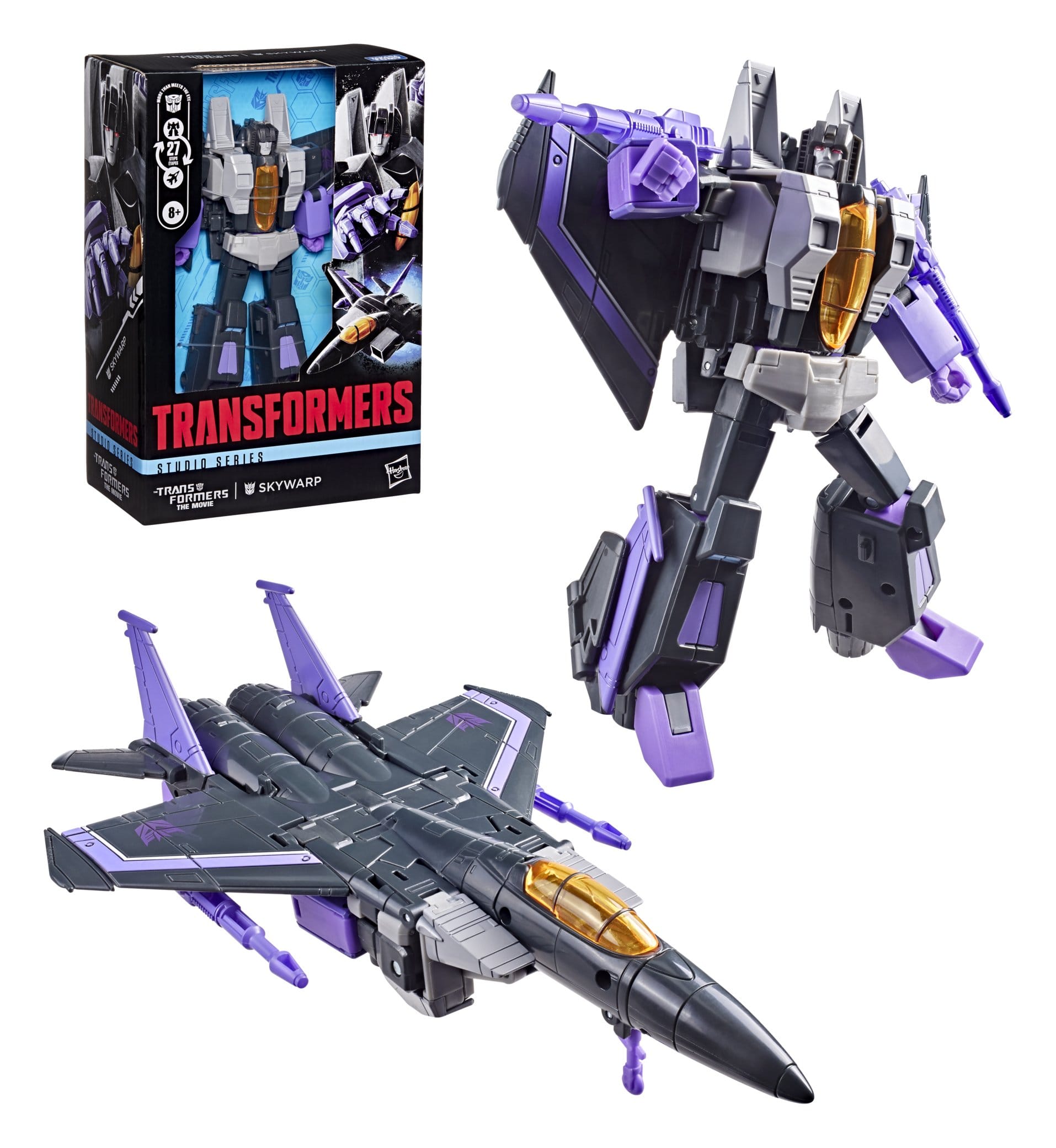 Transformers: The Movie Studio Series Voyager Class Action Figure Skywarp 17cm - Loaded Dice
