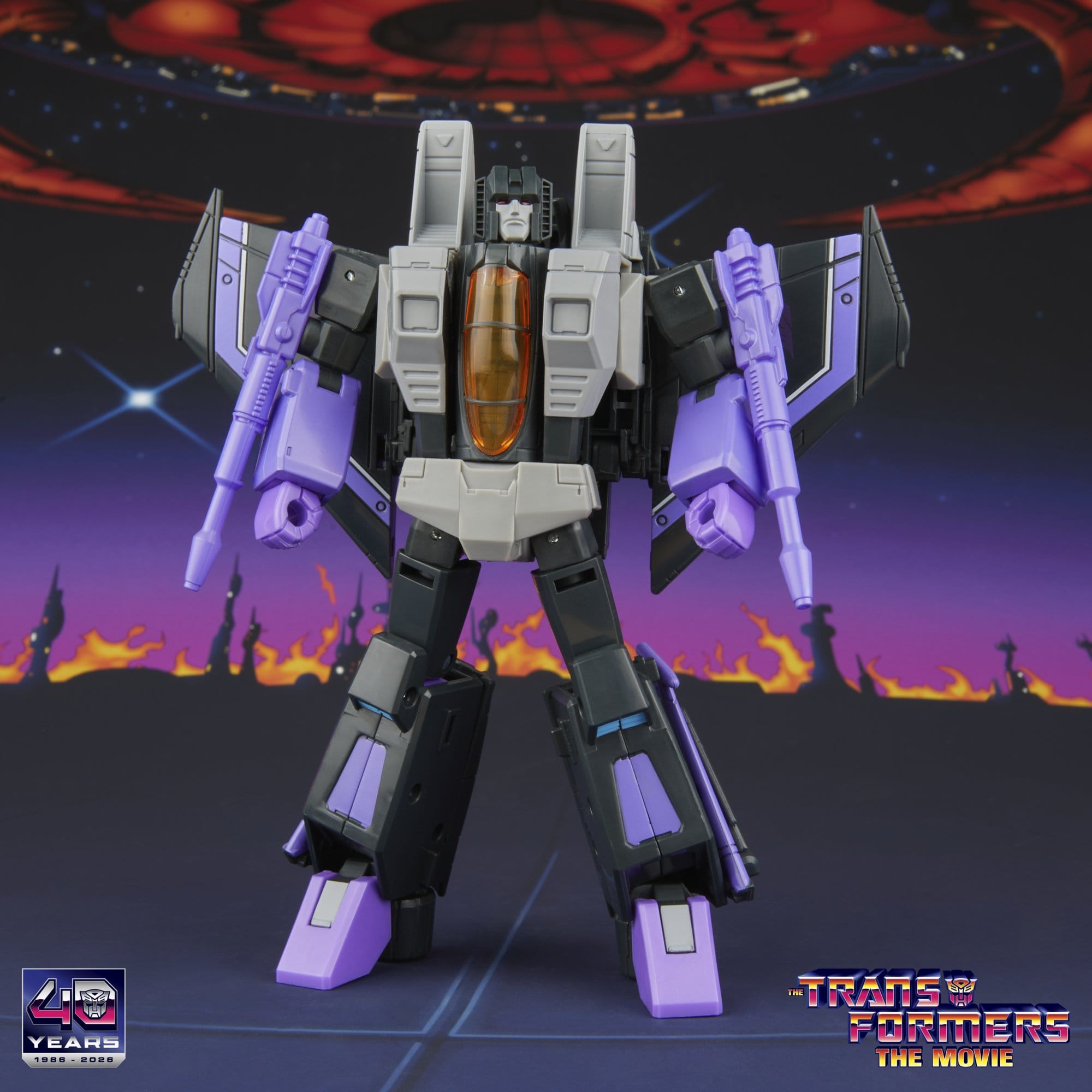 Transformers: The Movie Studio Series Voyager Class Action Figure Skywarp 17cm - Loaded Dice