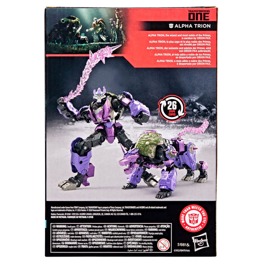 Transformers One Studio Series Voyager Class Action Figure Alpha Trion 16cm - Loaded Dice