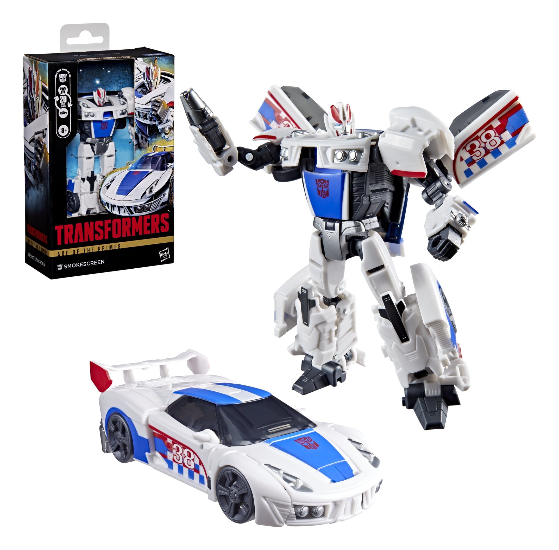 Transformers Age of the Primes Deluxe Class Action Figure Smokescreen 13cm - Loaded Dice
