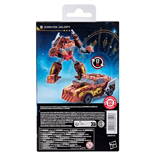 Transformers Age of the Primes Deluxe Class Action Figure Junkion Jalopy 14cm - Loaded Dice