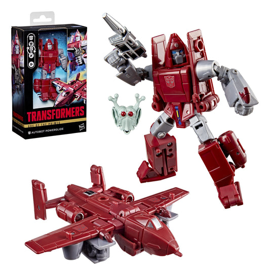 Transformers Age of the Primes Deluxe Class Action Figure Autobot Powerglide 11cm - Loaded Dice