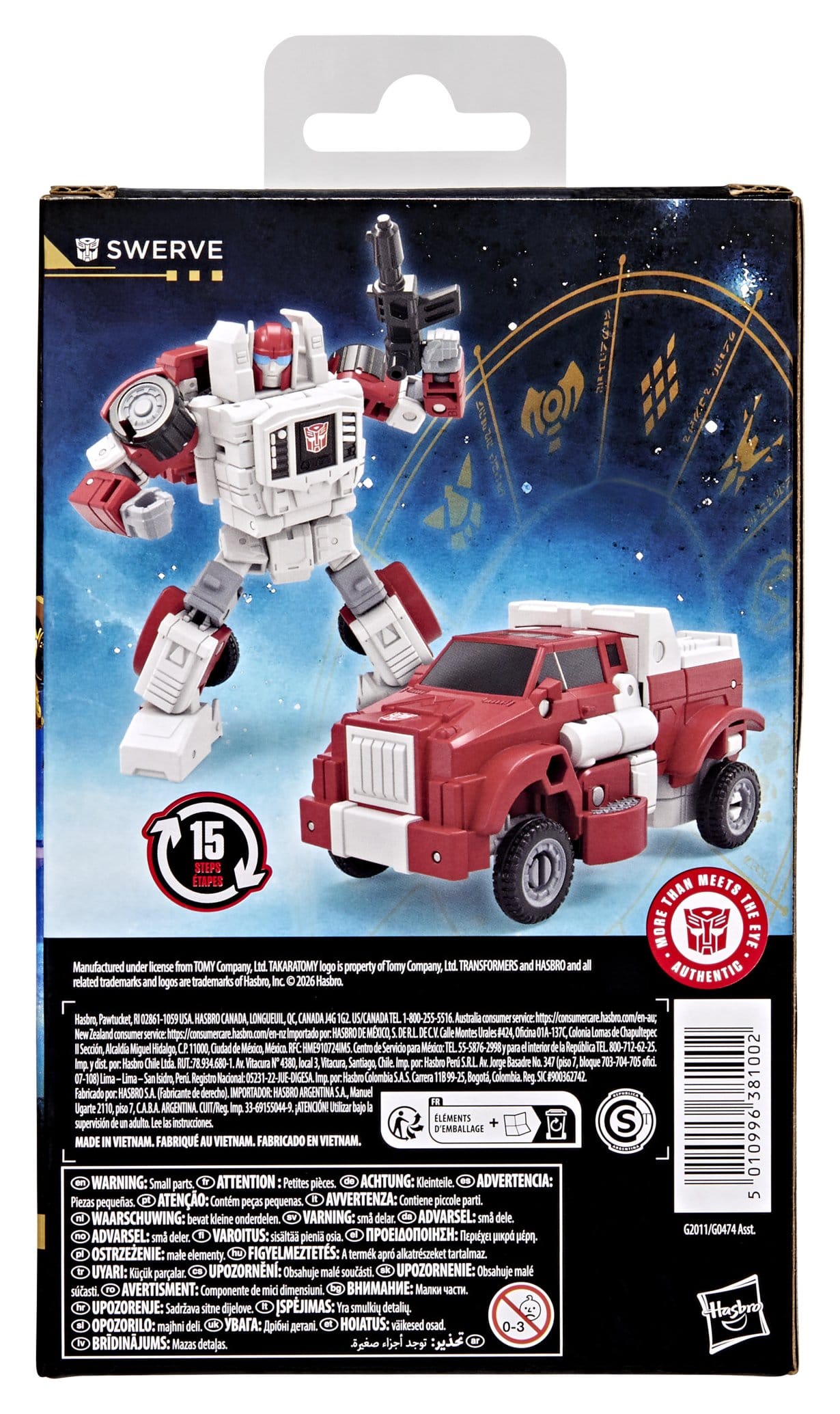 Transformers Age of the Primes Deluxe Class Action Figure Swerve 11cm - Loaded Dice