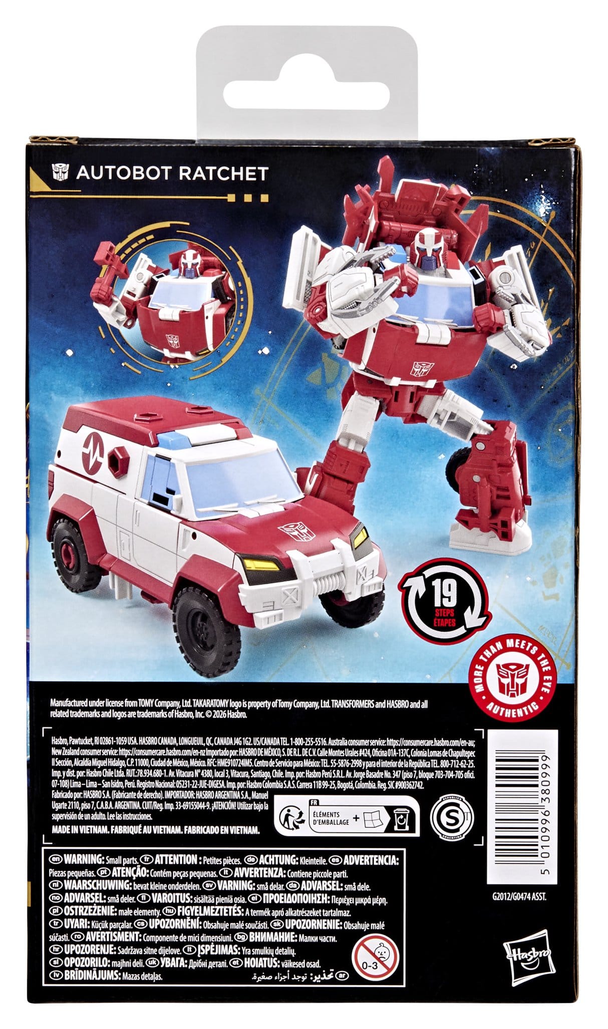 Transformers Age of the Primes Deluxe Class Action Figure Autobot Ratchet 15cm - Loaded Dice