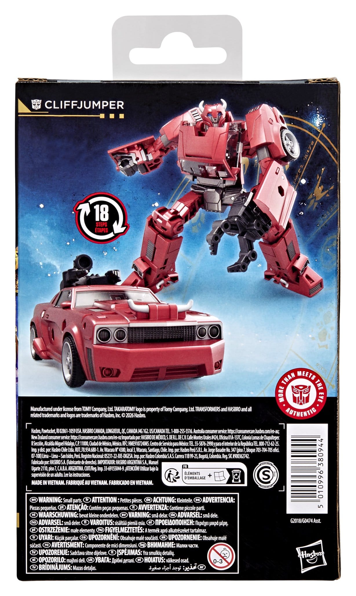 Transformers Age of the Primes Deluxe Class Action Figure Cliffjumper 13cm - Loaded Dice