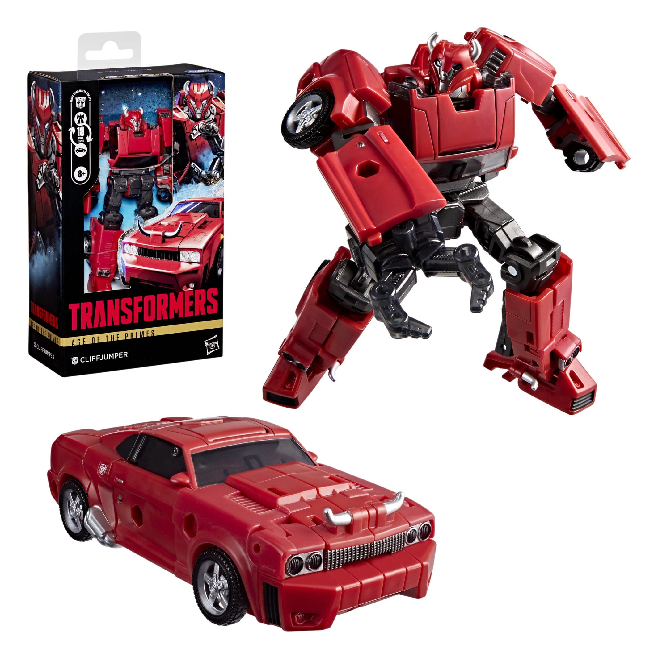 Transformers Age of the Primes Deluxe Class Action Figure Cliffjumper 13cm - Loaded Dice