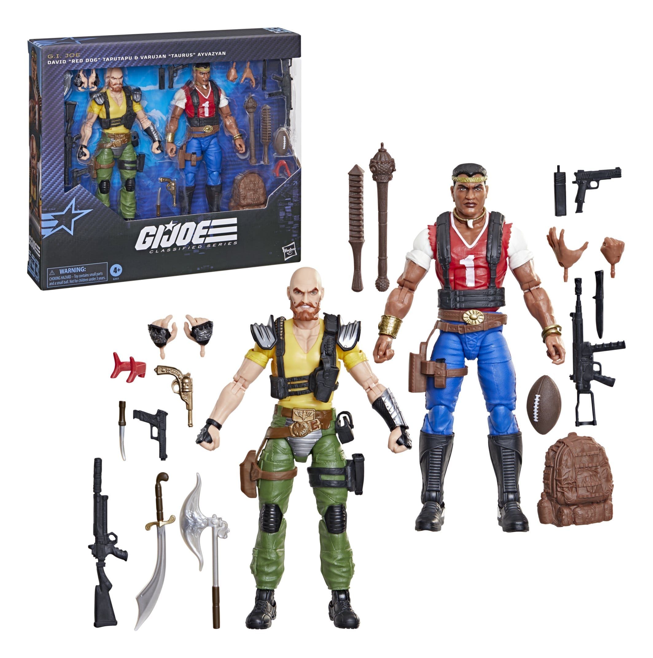 G.I. Joe Classified Series Action Figure 2-Pack #193 David "Red Dog" Taputapu & Varujan "Taurus" Ayvazyan 15cm - Loaded Dice