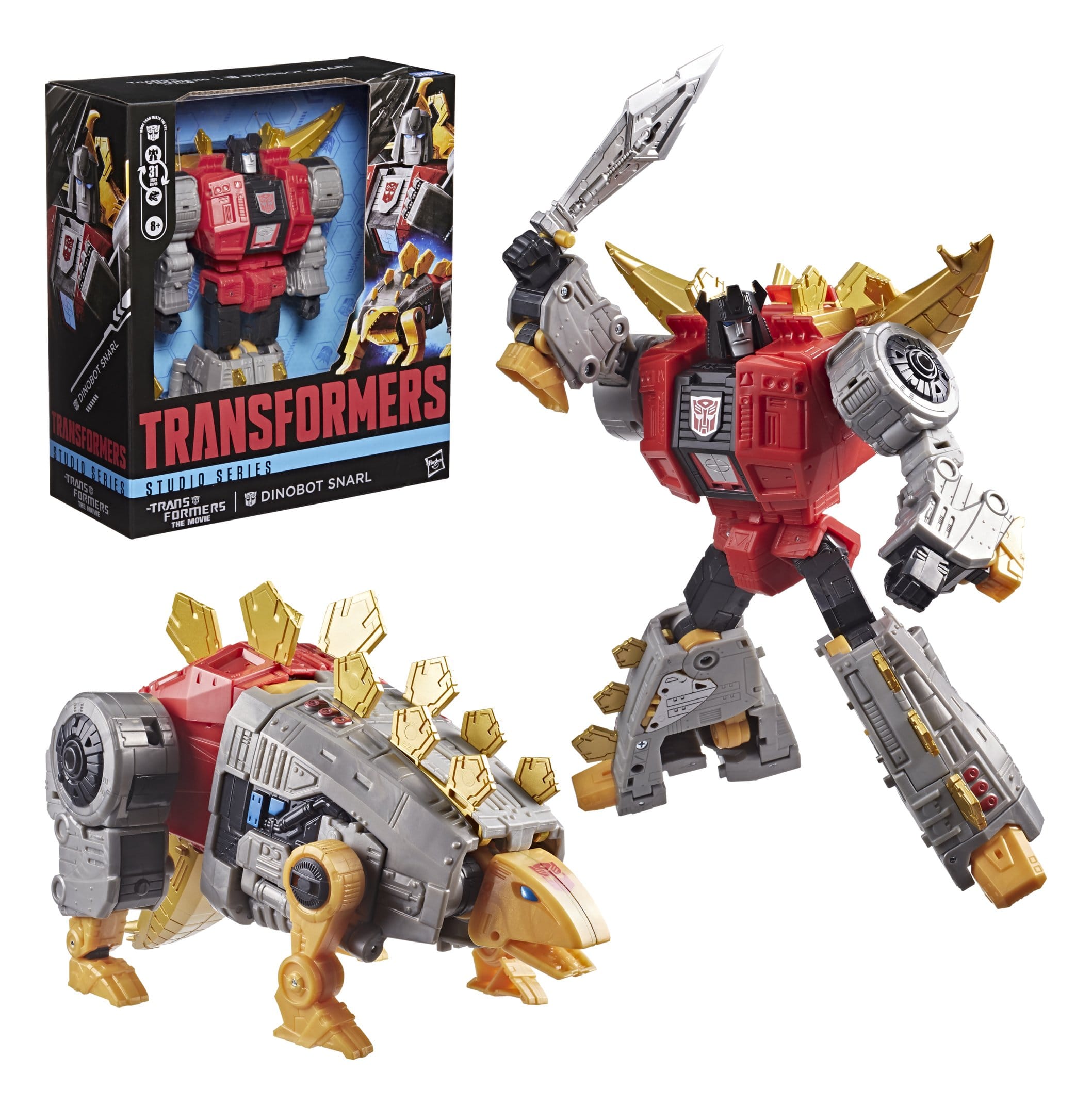 Transformers: The Movie Studio Series Leader Class Action Figure Dinobot Snarl 20cm - Loaded Dice