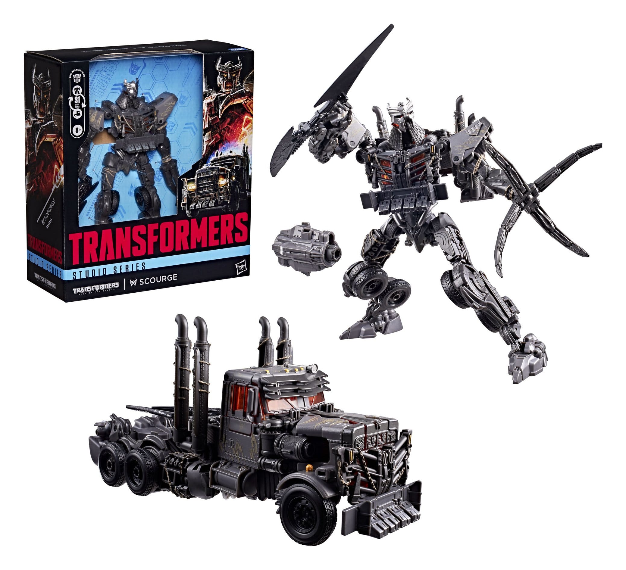 Transformers: Rise of the Beasts Studio Series Leader Class Action Figure Scourge 22cm - Loaded Dice