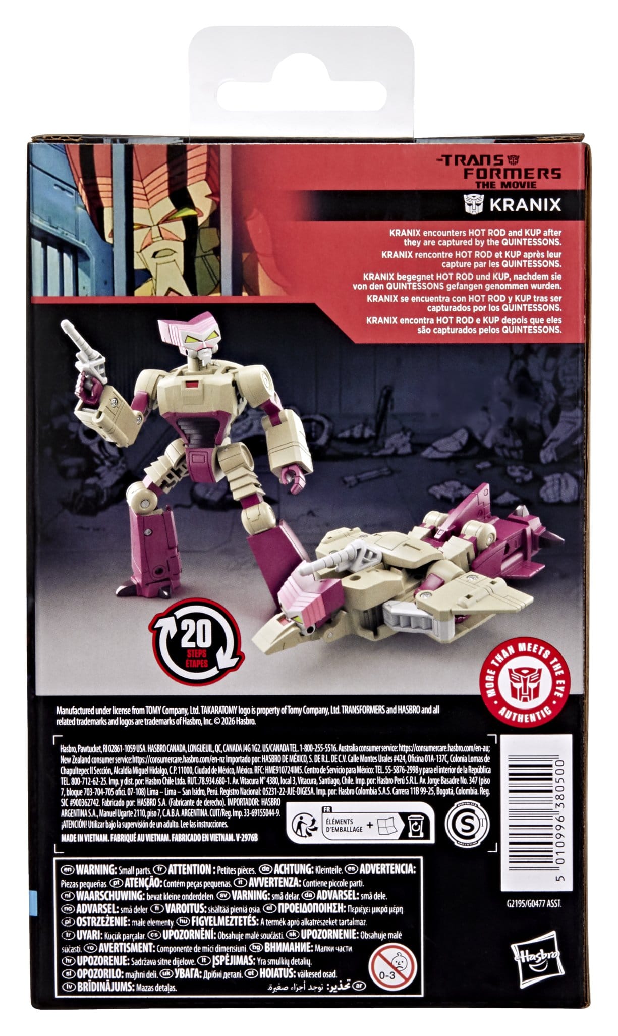 Transformers: The Movie Studio Series Deluxe Class Action Figure Kranix 14cm - Loaded Dice