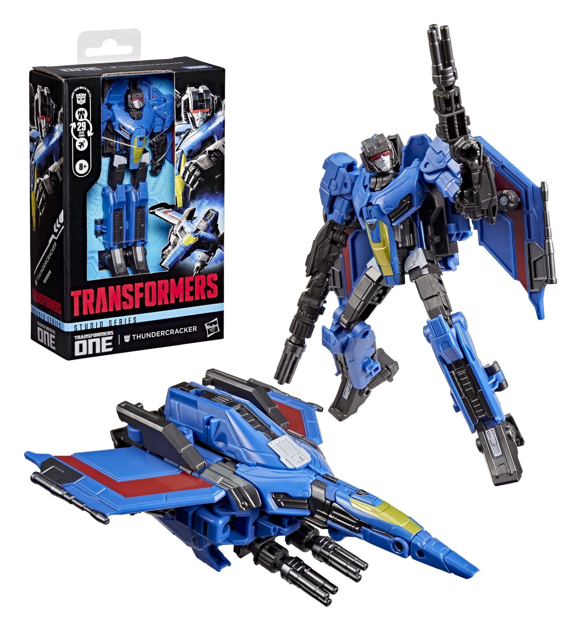 Transformers One Studio Series Deluxe Class Action Figure Thundercracker 13cm - Loaded Dice