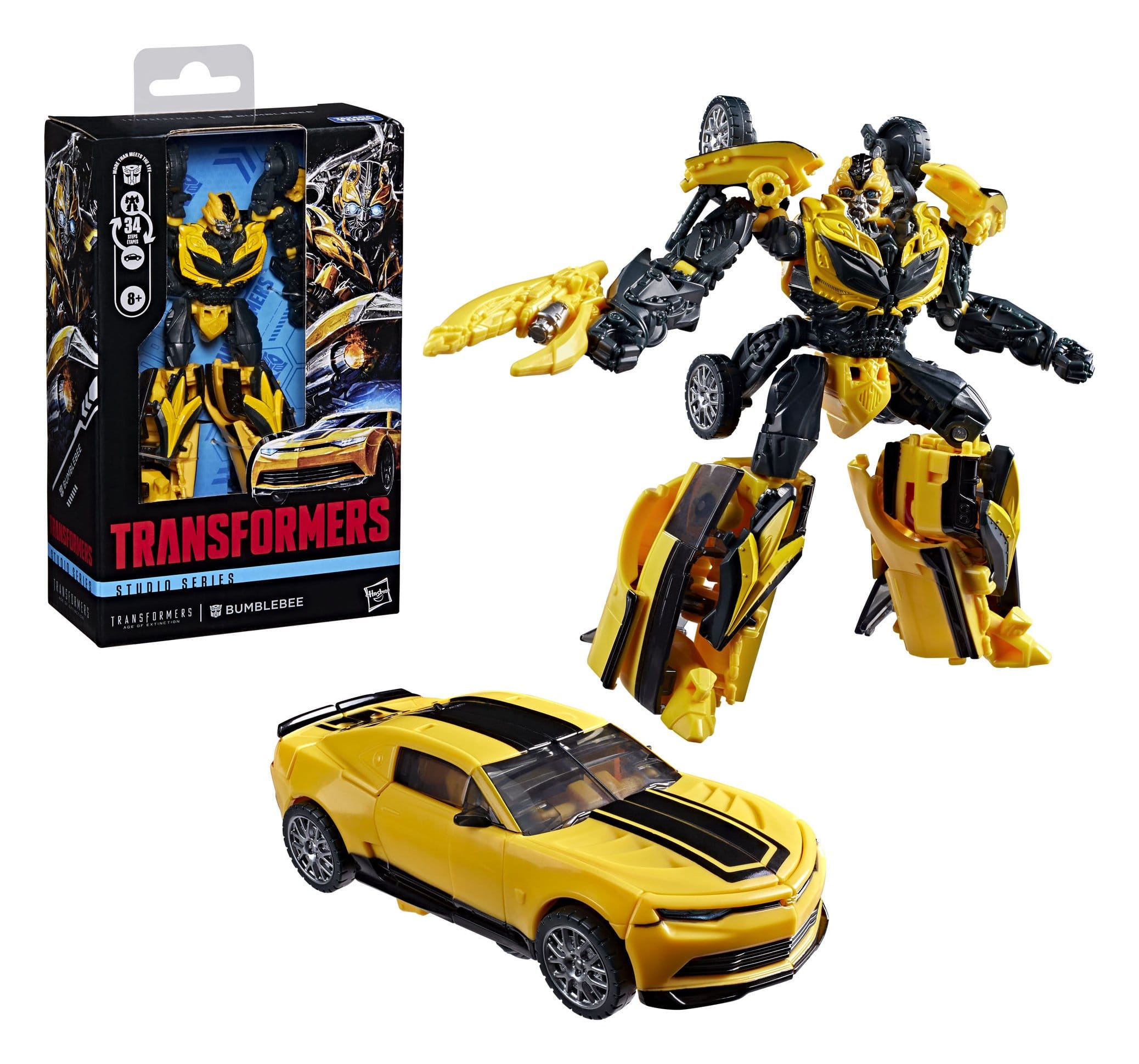 Transformers: Age of Extinction Studio Series Deluxe Class Action Figure Bumblebee 13cm - Loaded Dice