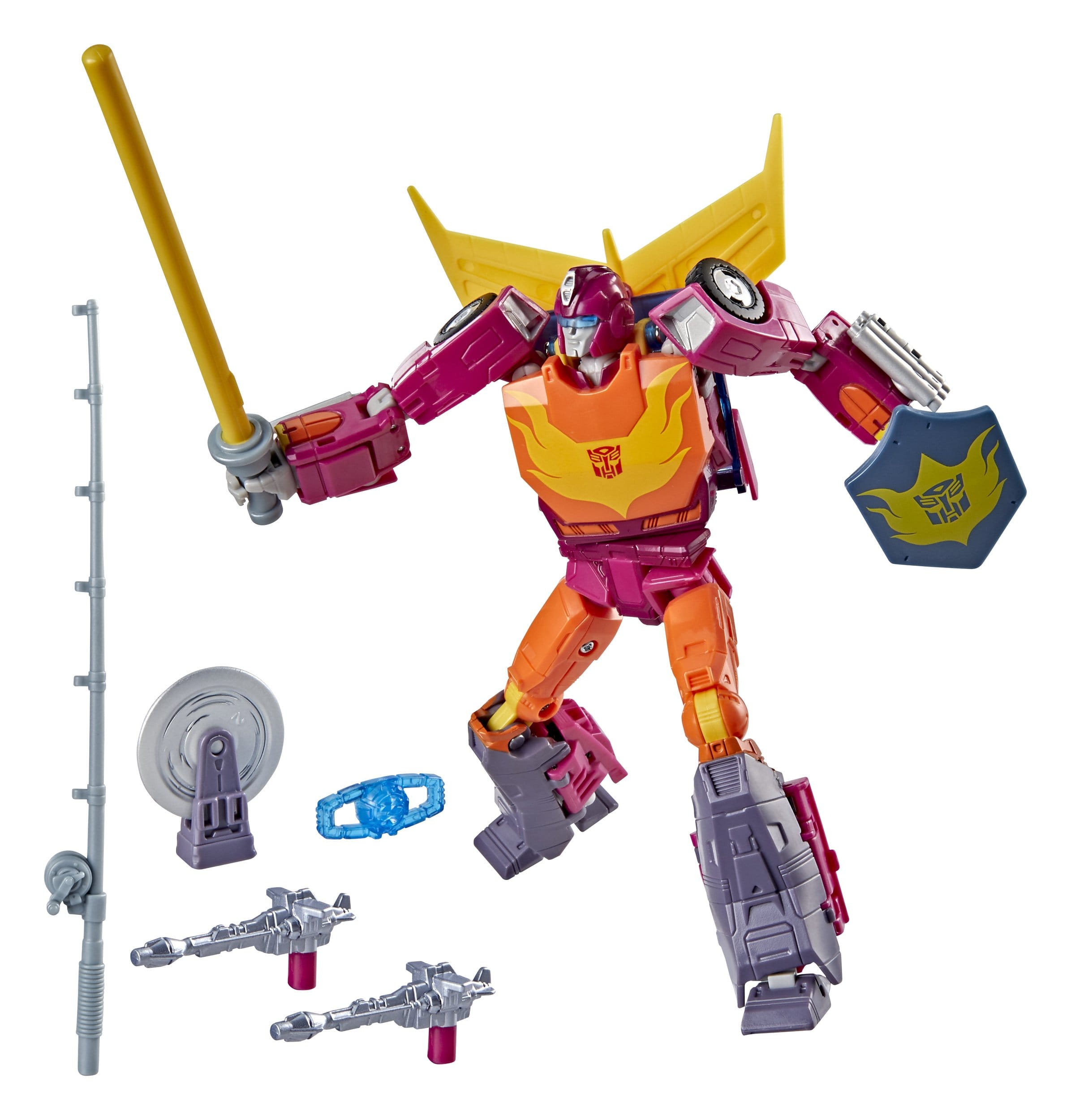 Transformers: The Movie Studio Series Voyager Class Action Figure MTMTE Collection: Autobot Hot Rod 14cm - Loaded Dice