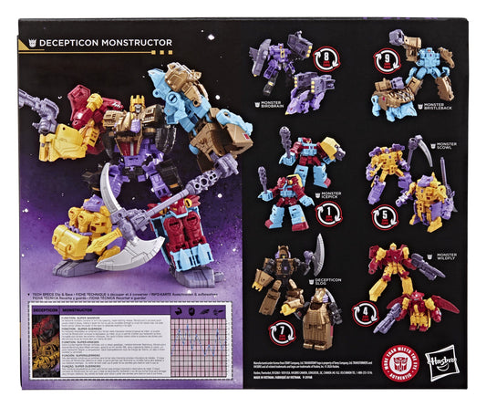 Transformers Age of the Primes Action Figure Decepticon Monstructor 17cm - Loaded Dice