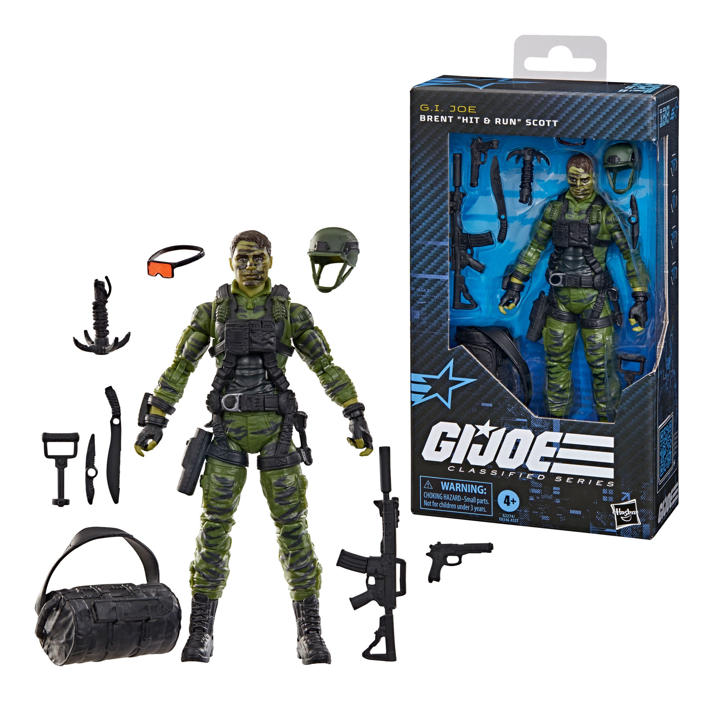 G.I. Joe Classified Series Action Figure Brent "Hit & Run" Scott 15cm - Loaded Dice