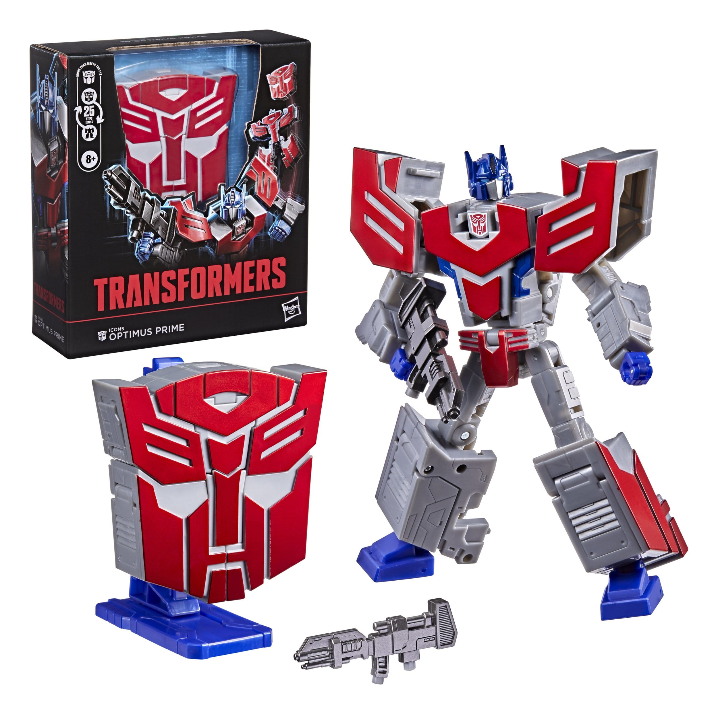 Transformers Icons Voyager Class Action Figure Optimus Prime 17cm - Loaded Dice