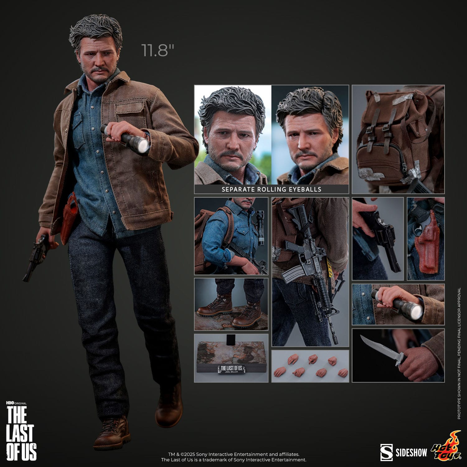 Hot Toys The Last of Us: Joel Miller 30cm - Loaded Dice