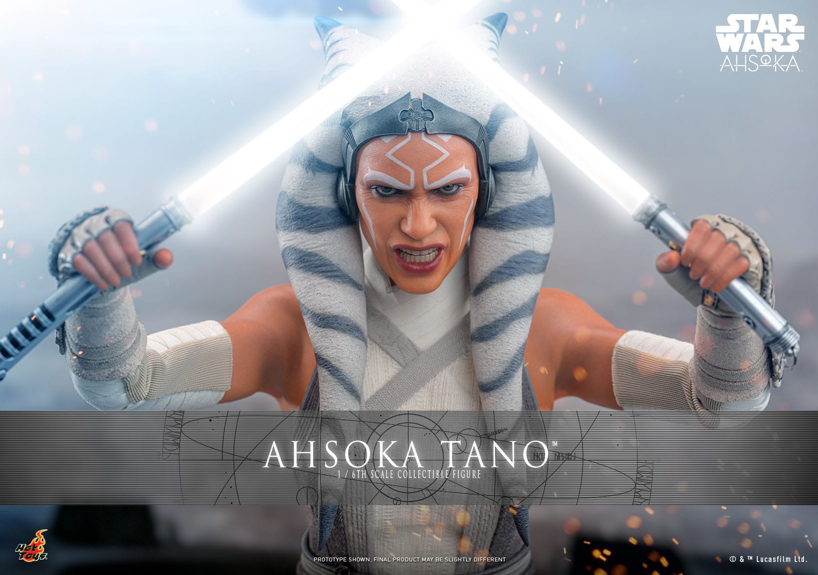 Hot Toys Star Wars: Ahsoka Ahsoka Tano 28cm - Loaded Dice