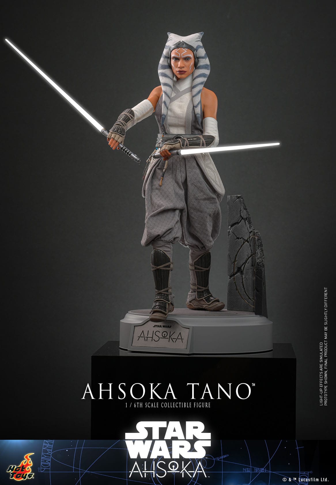 Hot Toys Star Wars: Ahsoka Ahsoka Tano 28cm - Loaded Dice