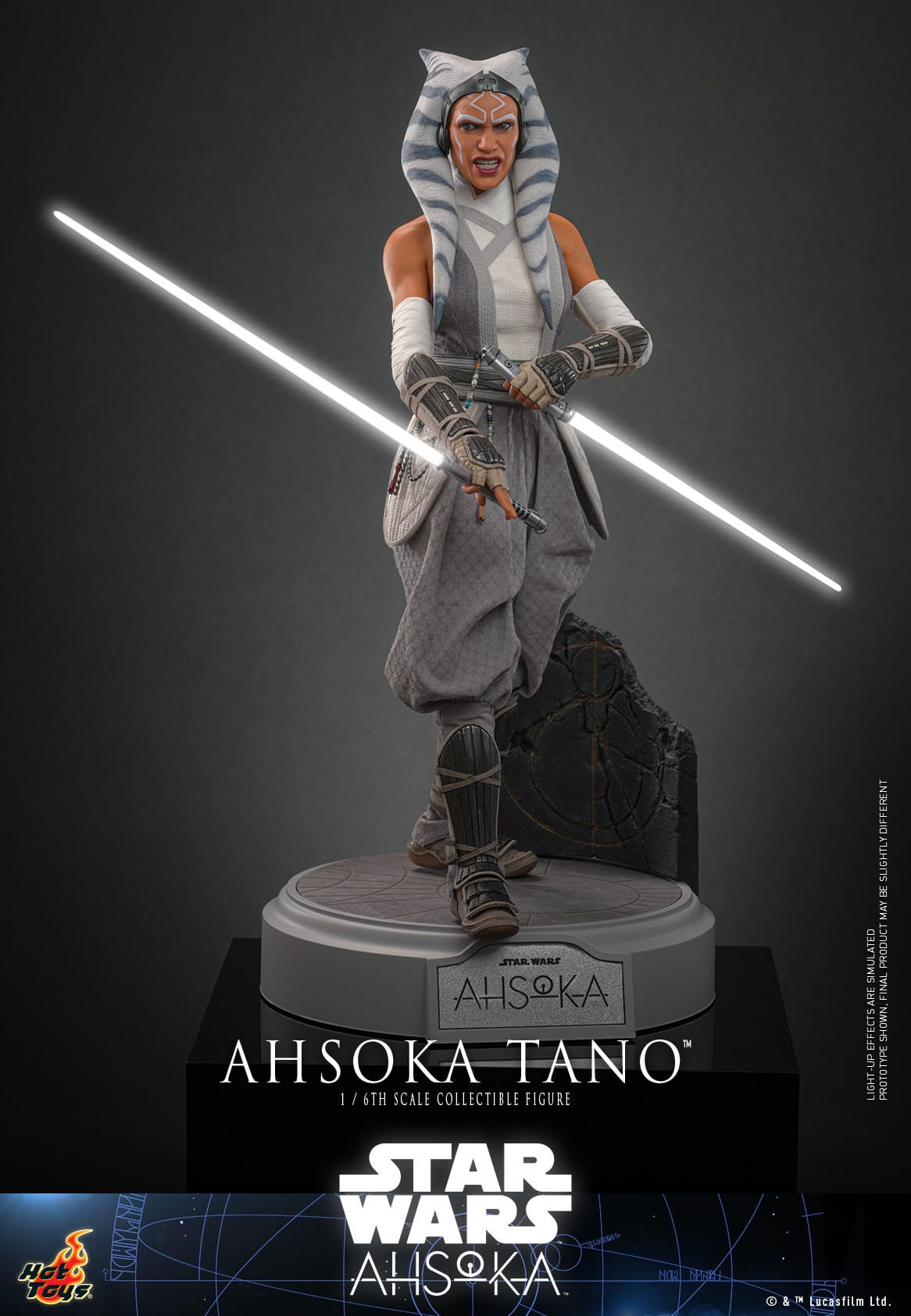 Hot Toys Star Wars: Ahsoka Ahsoka Tano 28cm - Loaded Dice