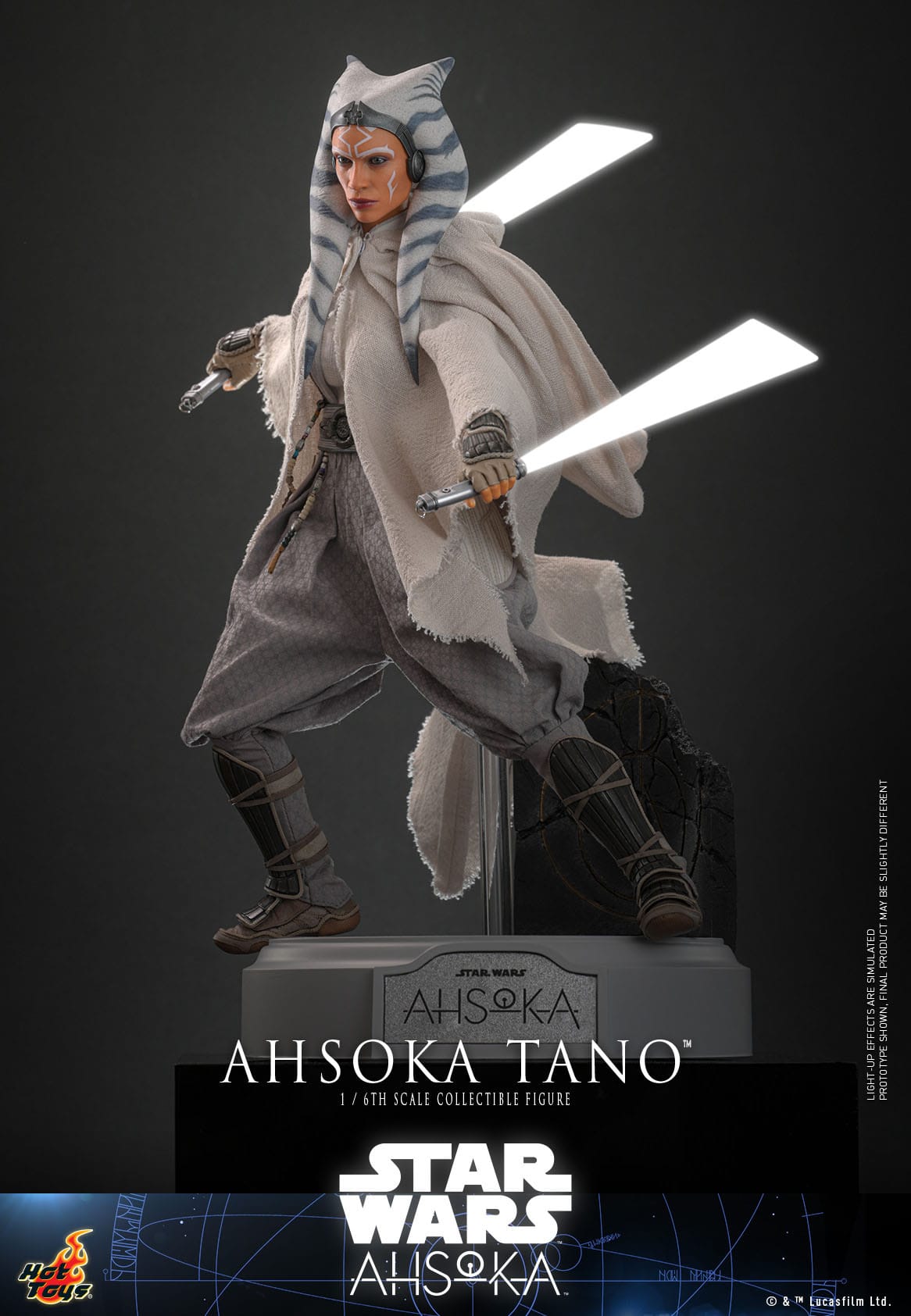 Hot Toys Star Wars: Ahsoka Ahsoka Tano 28cm - Loaded Dice