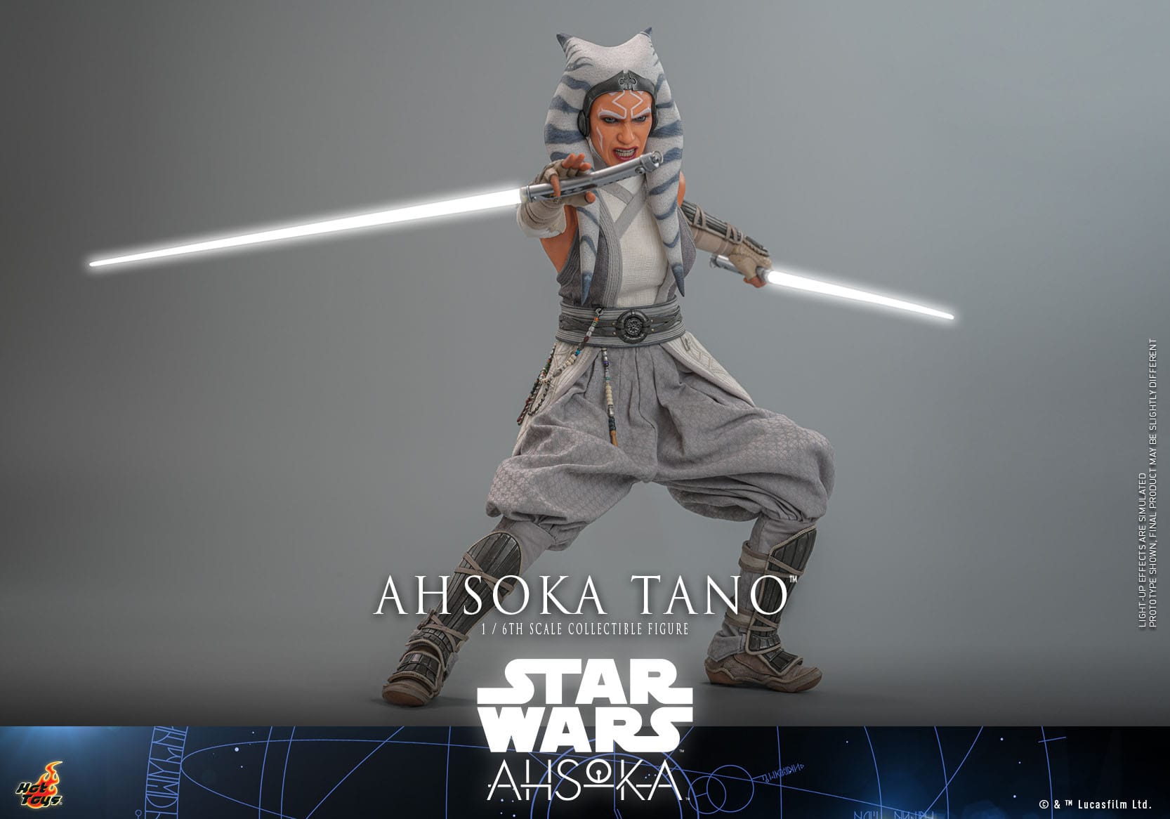 Hot Toys Star Wars: Ahsoka Ahsoka Tano 28cm - Loaded Dice
