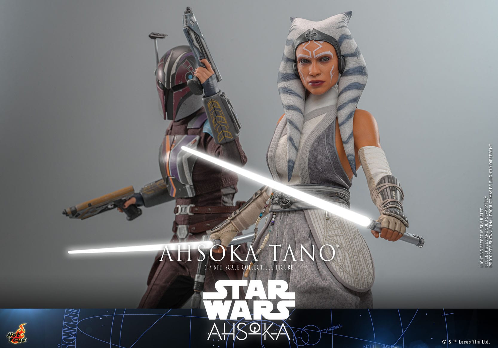 Hot Toys Star Wars: Ahsoka Ahsoka Tano 28cm - Loaded Dice
