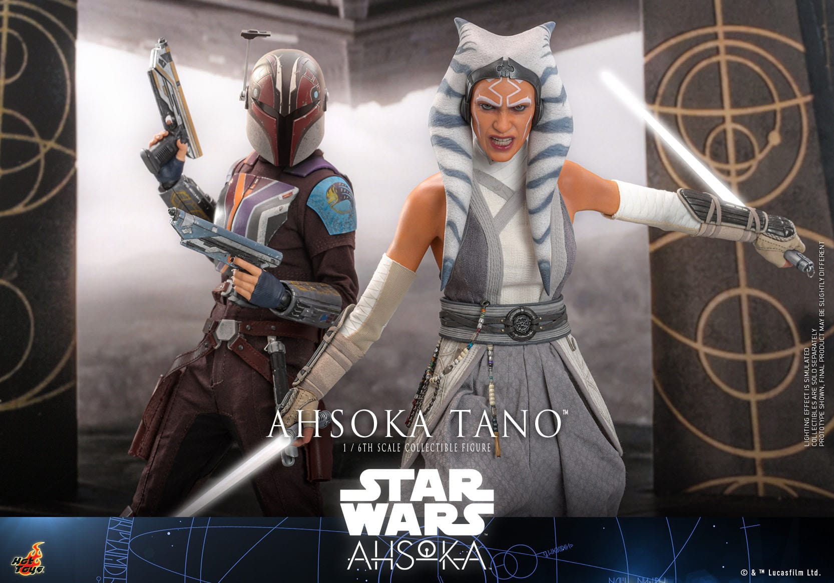 Hot Toys Star Wars: Ahsoka Ahsoka Tano 28cm - Loaded Dice