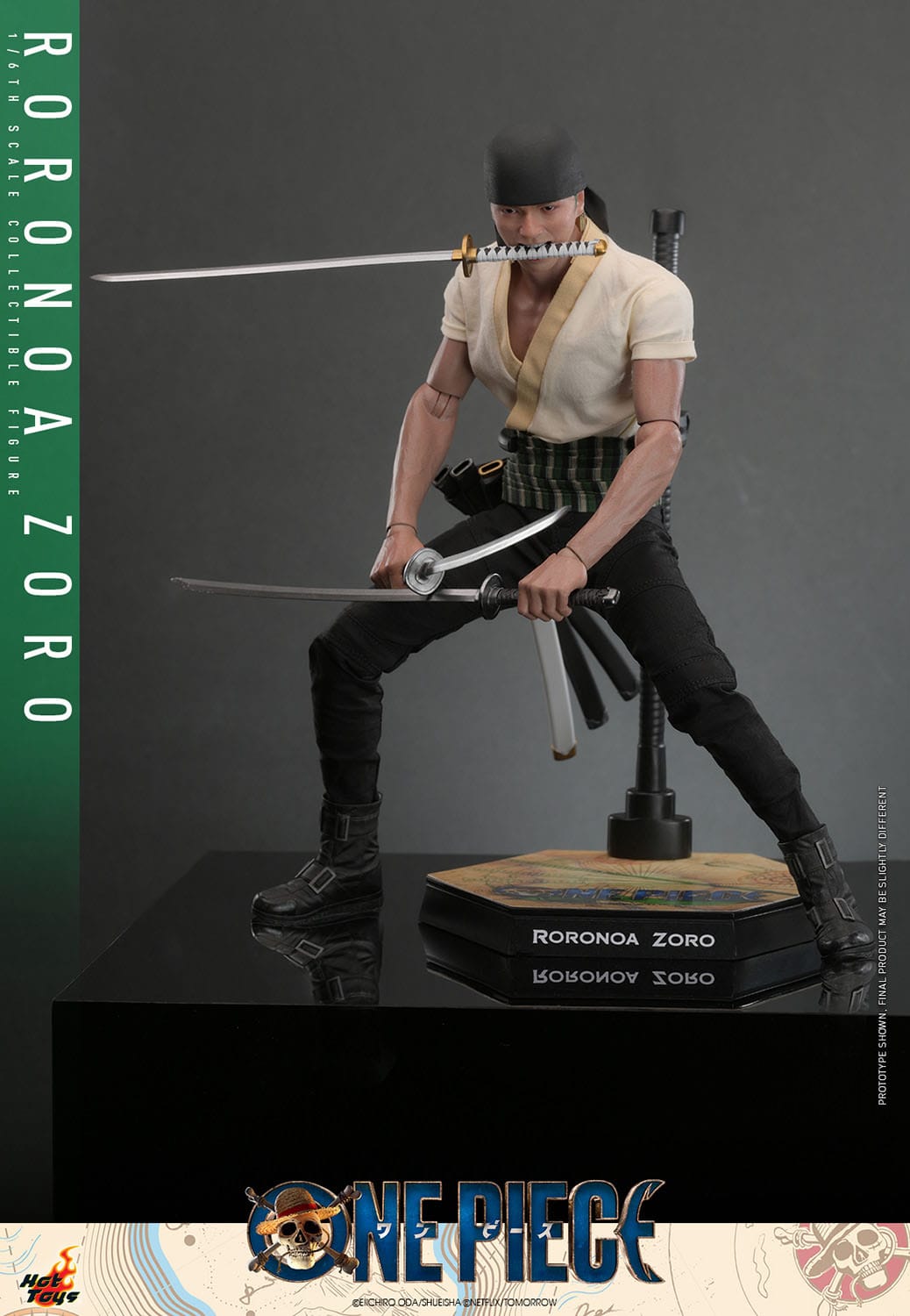 Hot Toy: One Piece (Netflix) Roronoa Zoro 31cm - Loaded Dice